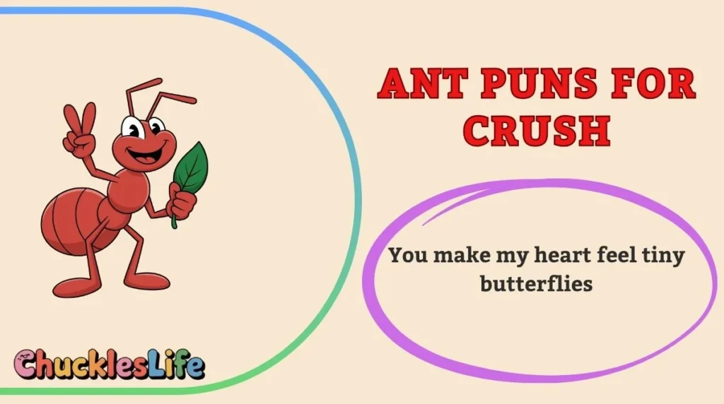 Ant Puns for Crush