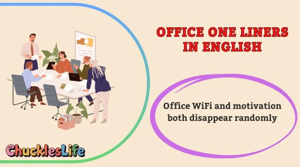 Office One Liners in English