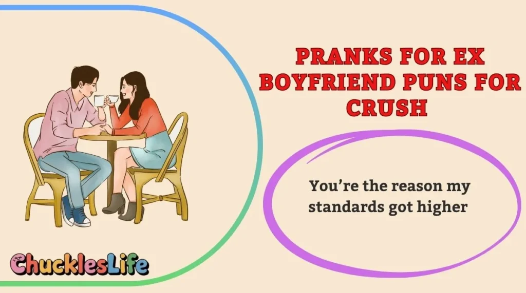 Pranks for Ex Boyfriend Puns for Crush