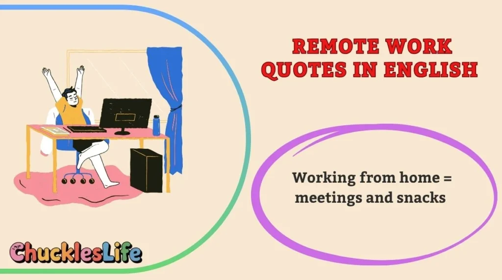 Remote Work Quotes in English