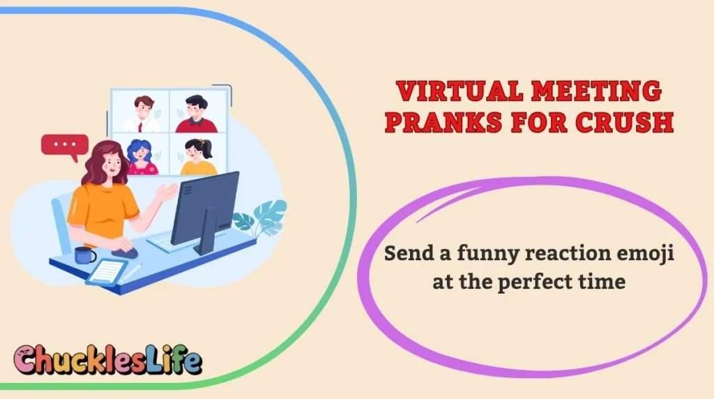 Virtual Meeting Pranks for Crush