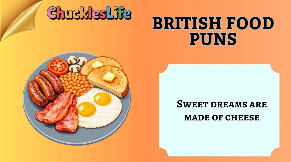 British Food Puns