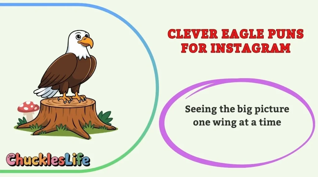 Clever Eagle Puns for Instagram