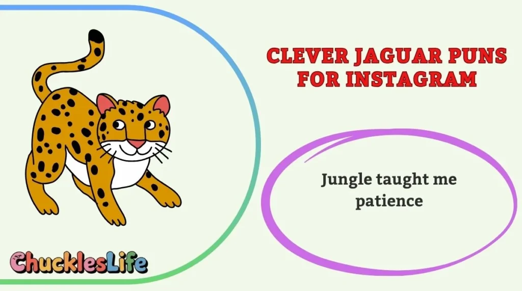 Clever Jaguar Puns for Instagram