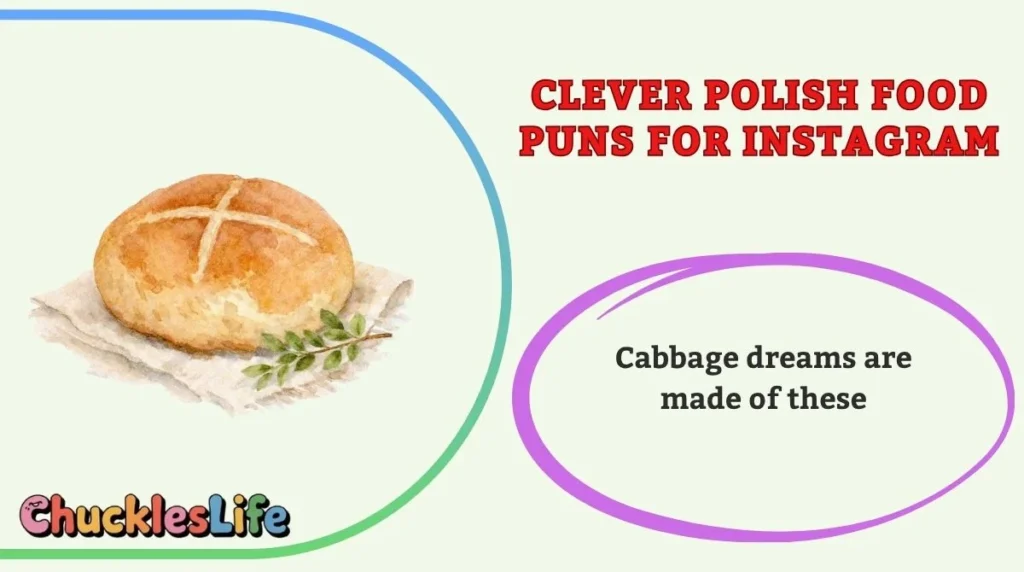 Clever Polish Food Puns for Instagram