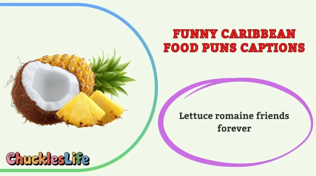 Funny Caribbean Food Puns Captions
