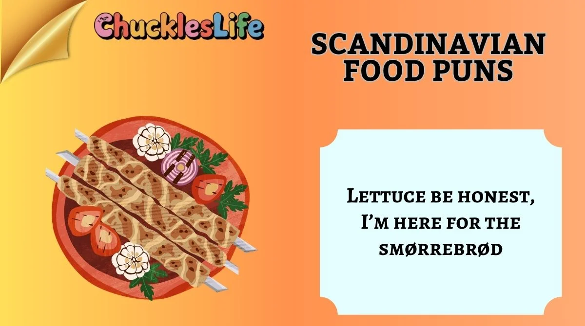 Scandinavian Food Puns