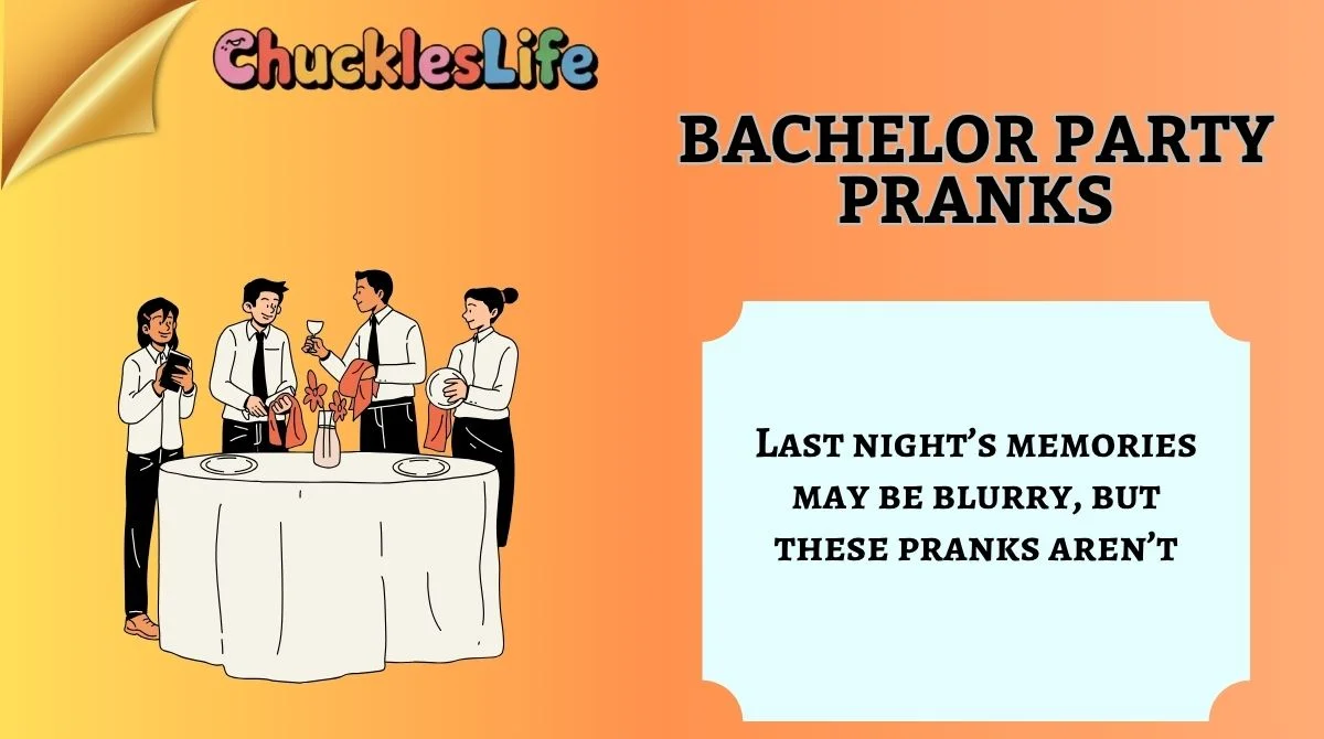 Bachelor Party Pranks