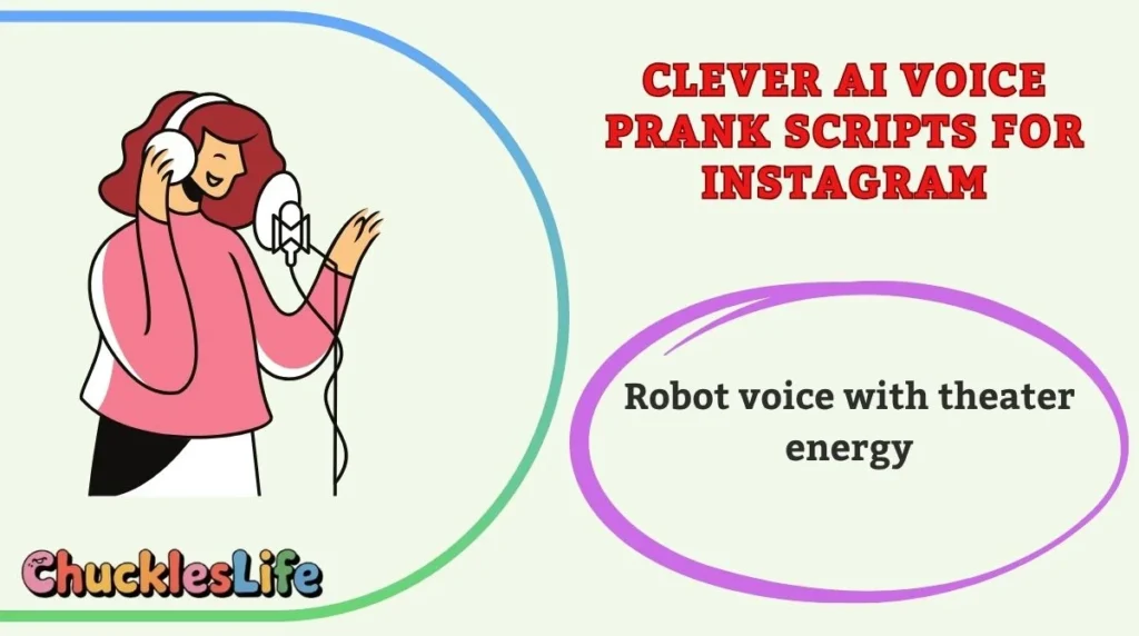 Clever AI Voice Prank Scripts for Instagram