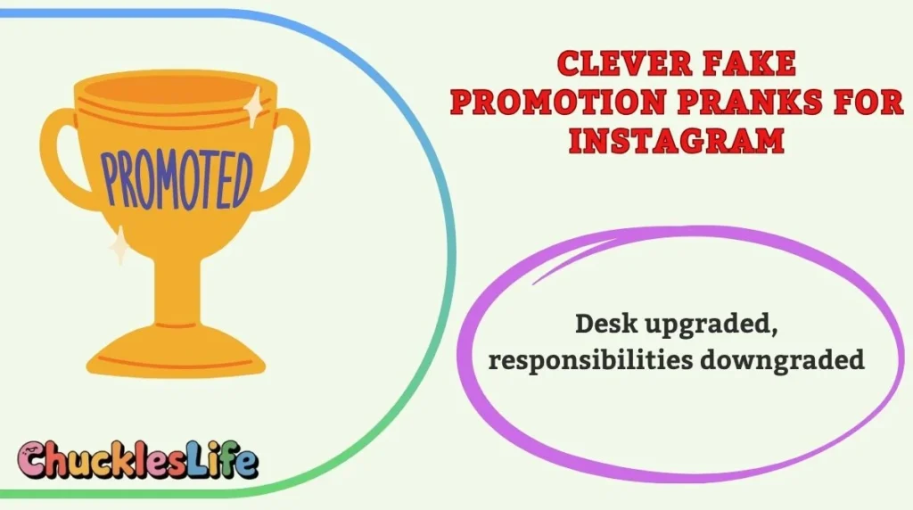 Clever Fake Promotion Pranks for Instagram