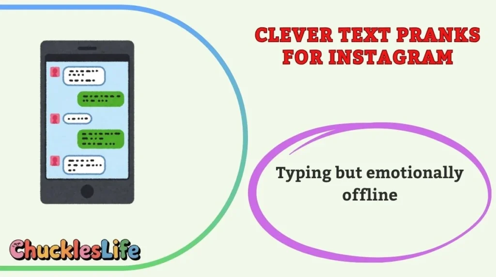 Clever Text Pranks for Instagram