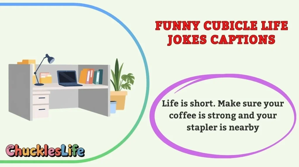 Funny Cubicle Life Jokes Captions