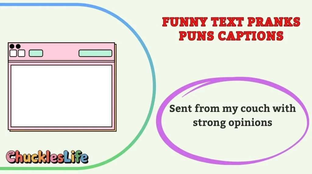 Funny Text Pranks Puns Captions