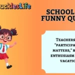 School Life Funny Quotes