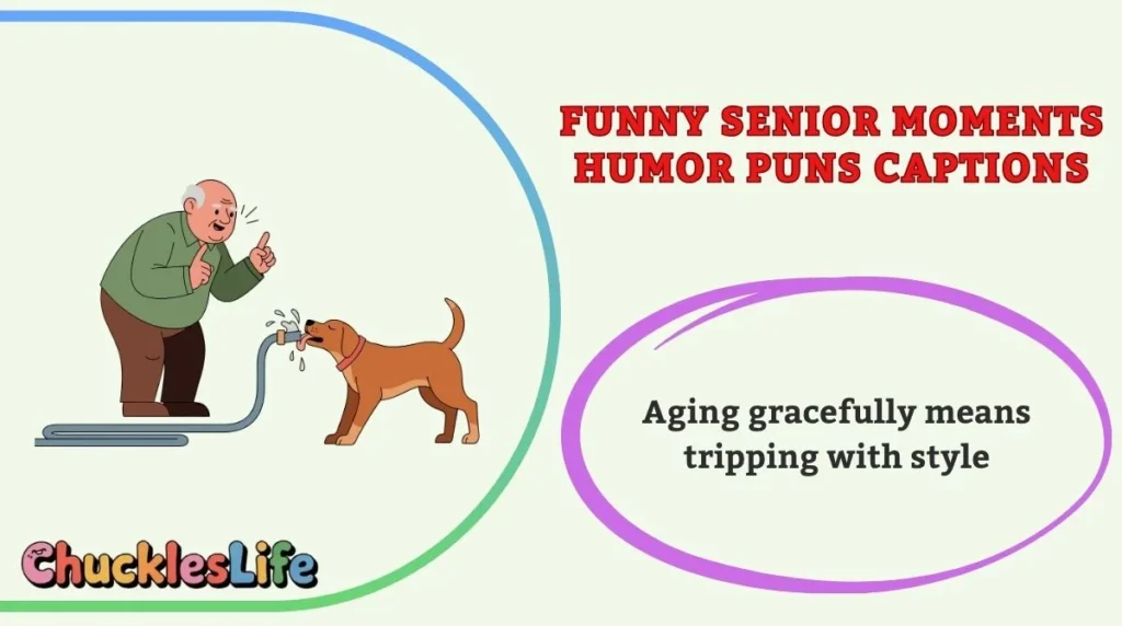 Funny Senior Moments Humor Puns Captions