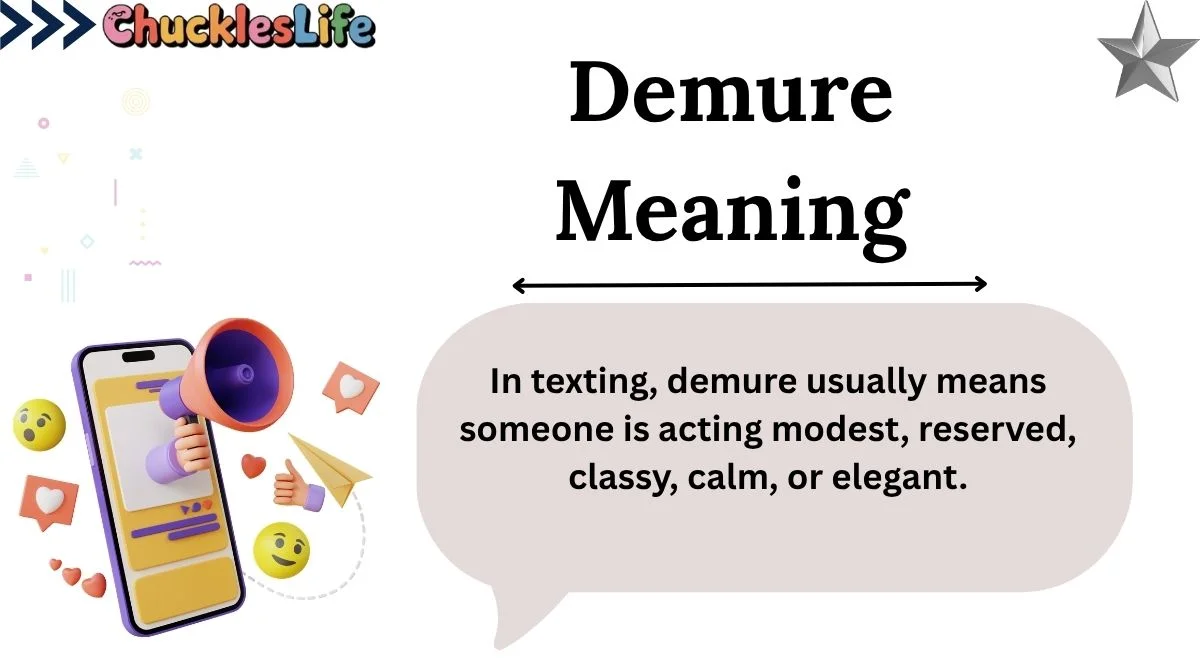 Demure Meaning