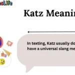 Katz Meaning