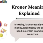 Kroner Meaning Explained