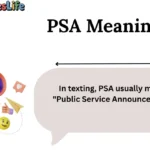 PSA Meaning