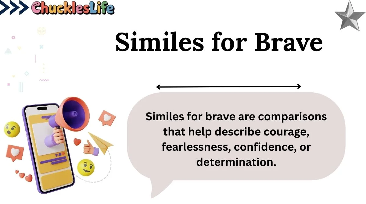 Similes for Brave