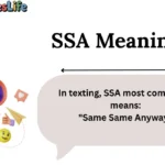 SSA Meaning