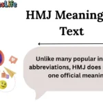 HMJ Meaning in Text