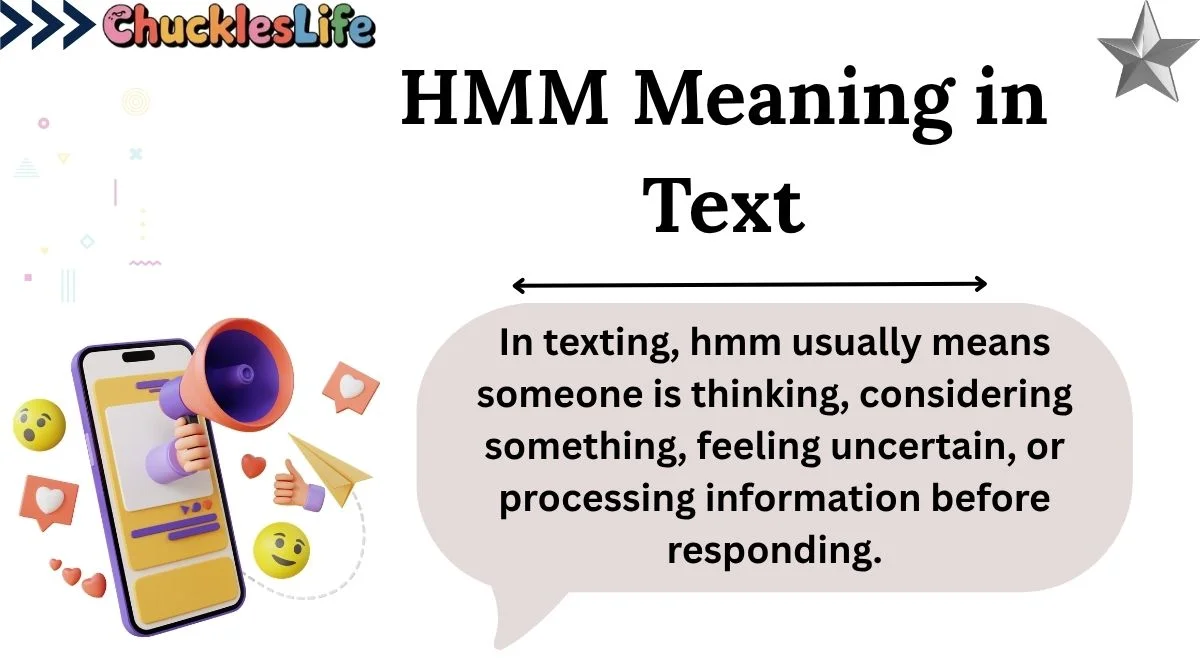 HMM Meaning in Text