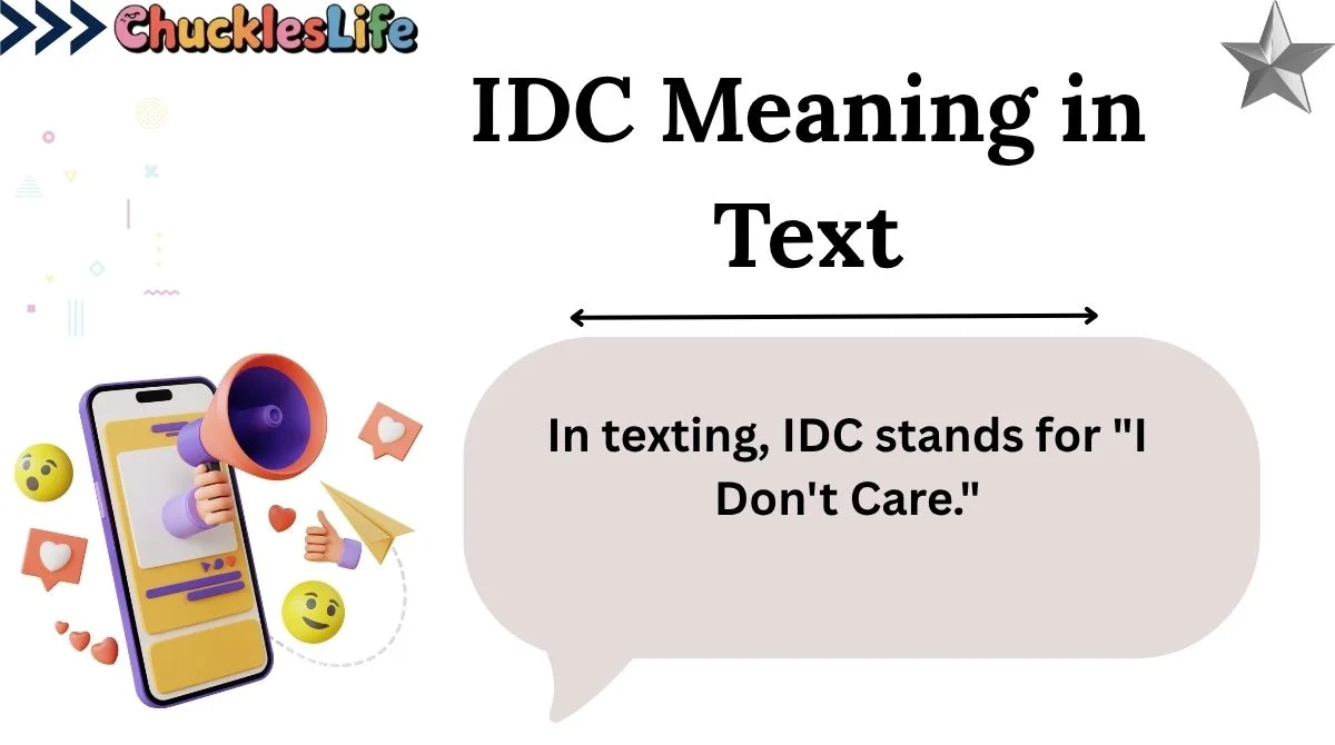 IDC Meaning in Text