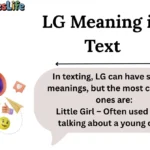 LG Meaning in Text
