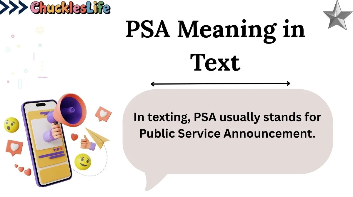 PSA Meaning in Text