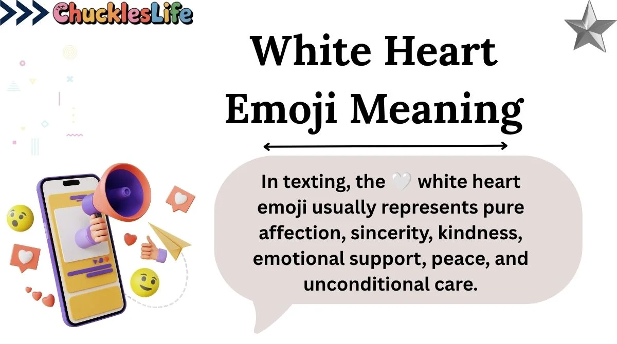 White Heart Emoji Meaning